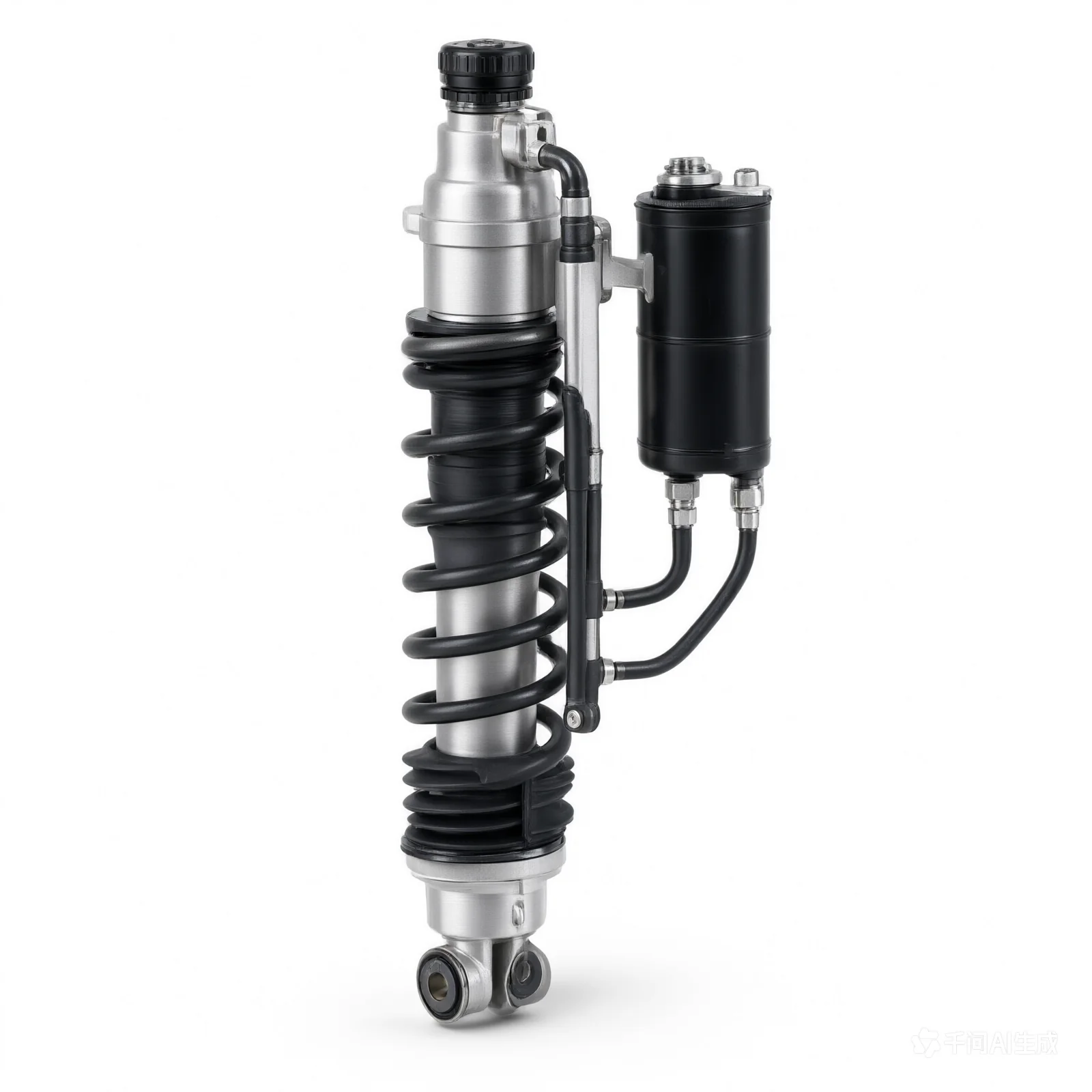 King Shocks 2.0 PR 2-Tube Bypass Piggyback Res. Shock (Style 2) - 8in Travel - product image