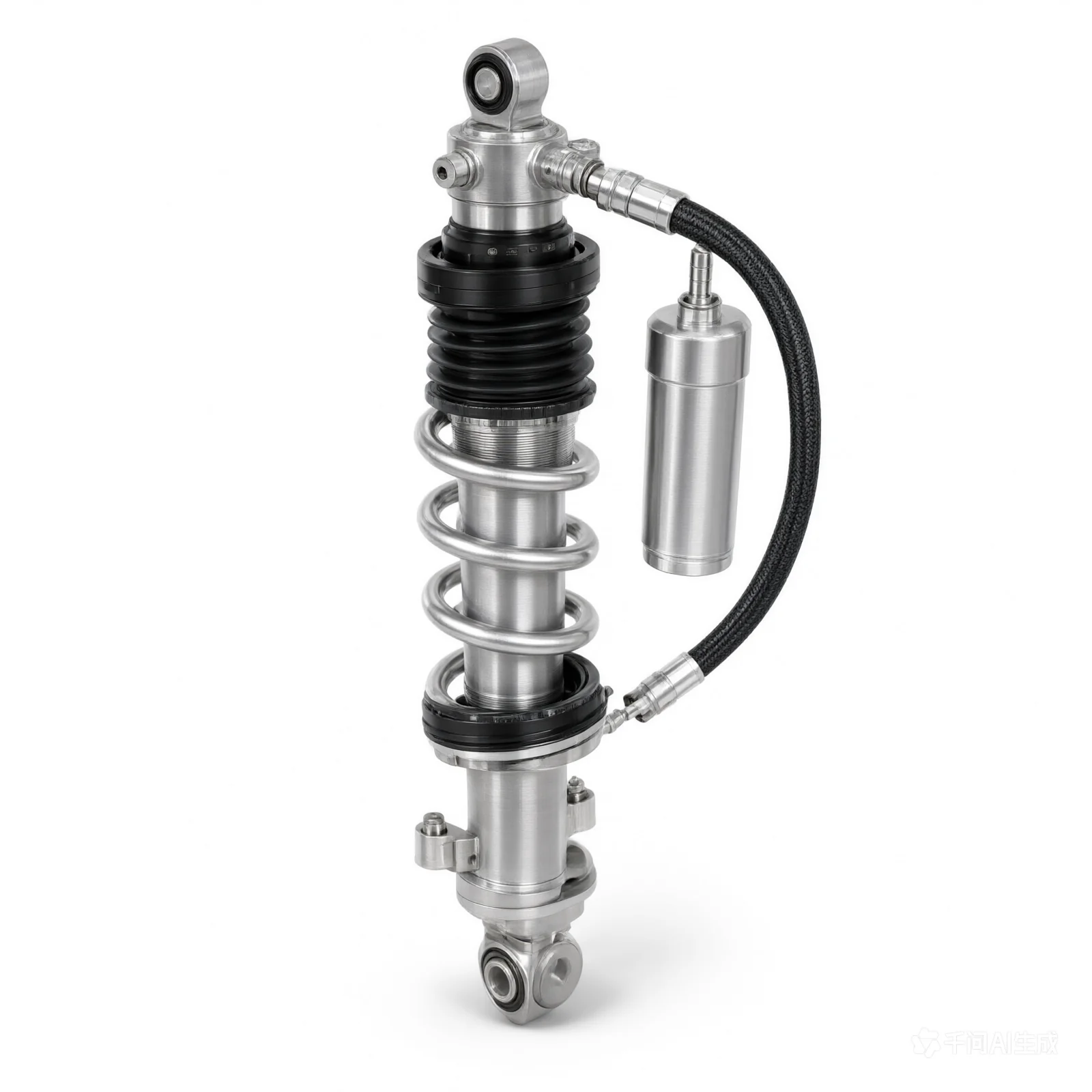 King Shocks 2.0 PR 2-Tube Bypass Remote Reservoir Shock (Style 1) - 8in Travel