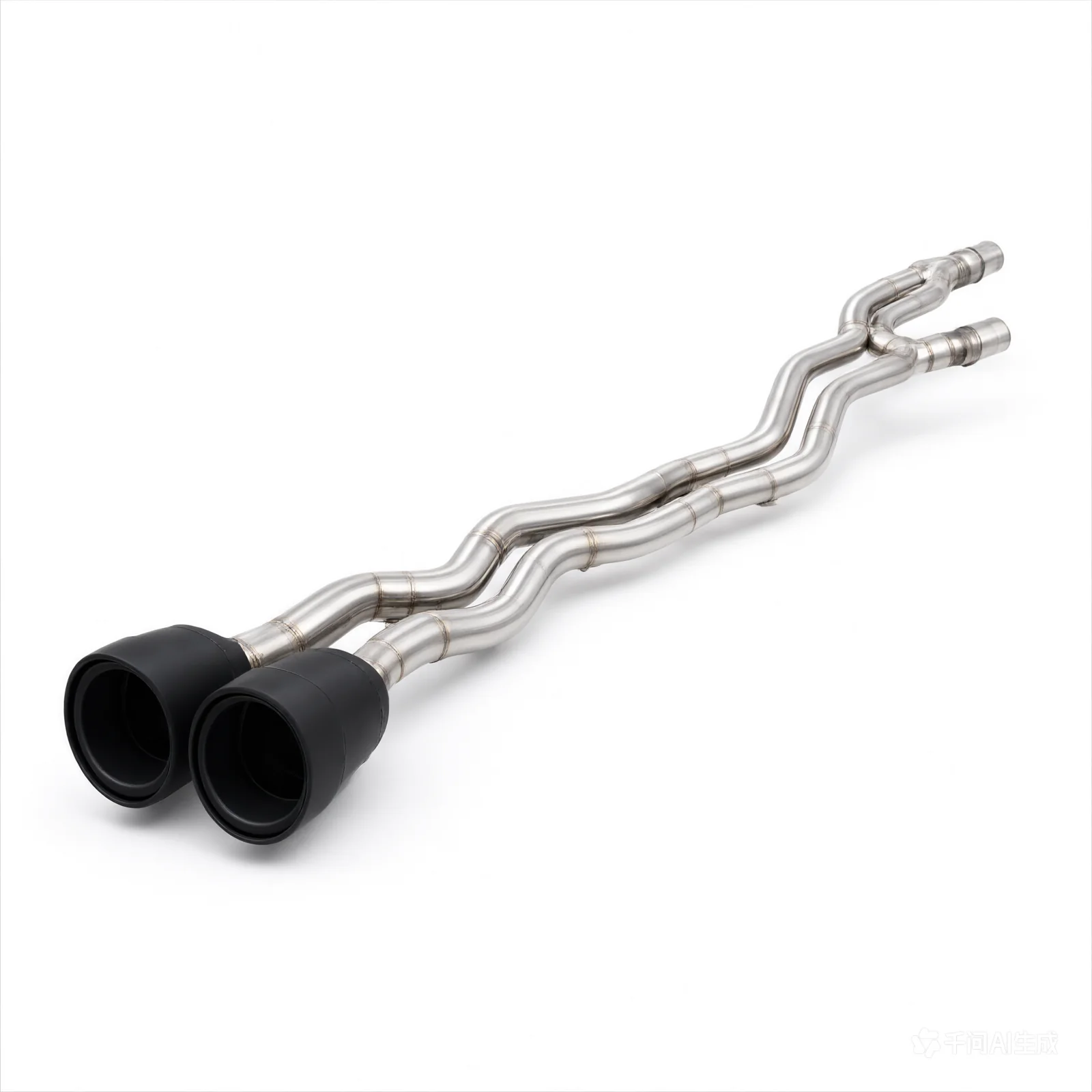 Corsa 2024+ GM Silverado/Sierra 6.2L (147WB) 3in Sport Cat-Back Exhaust - 4in Black Twin Tips - product image