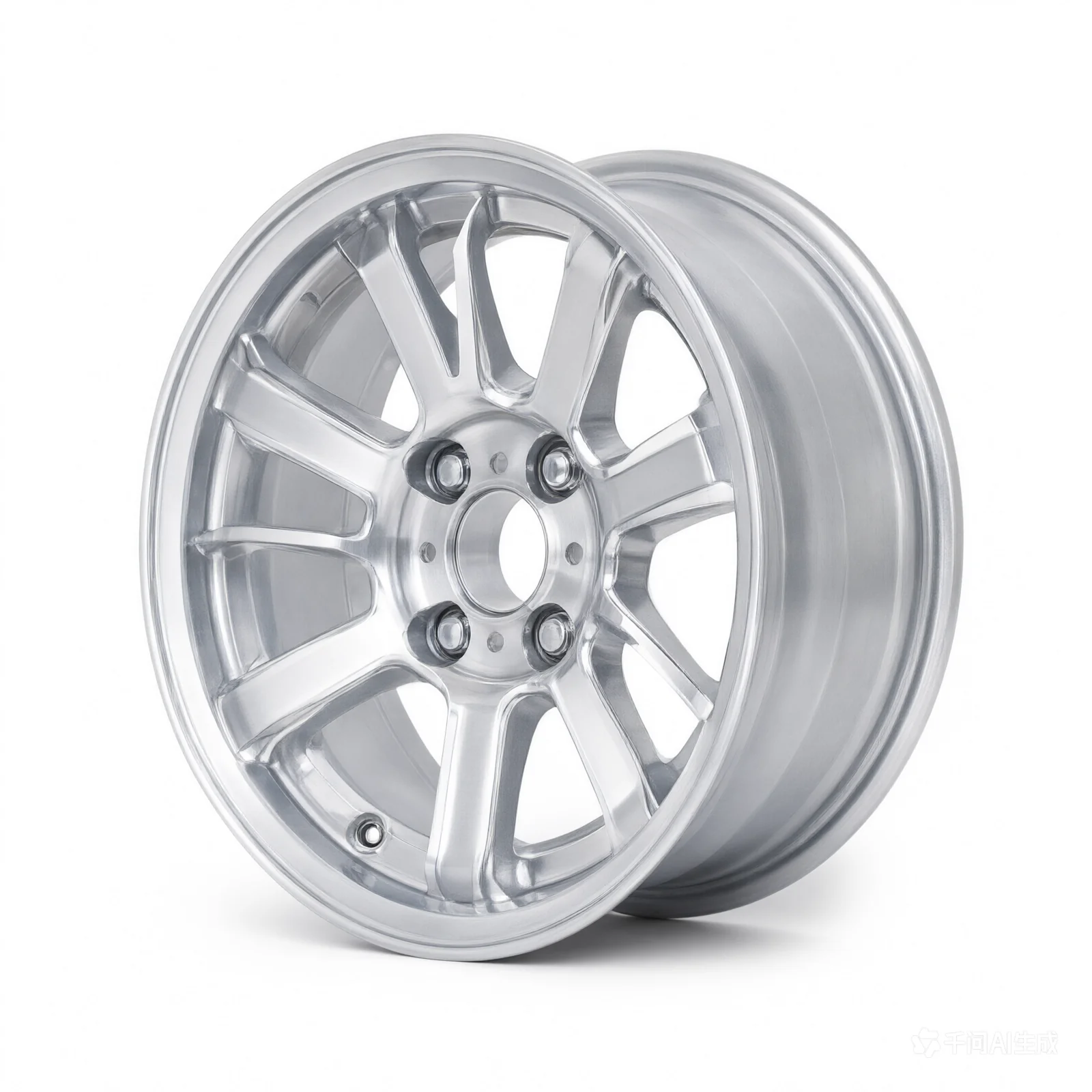 Race Star 93 Truck Star 17x9.5 6x135BC 6.18BS Silver/Machined Wheel