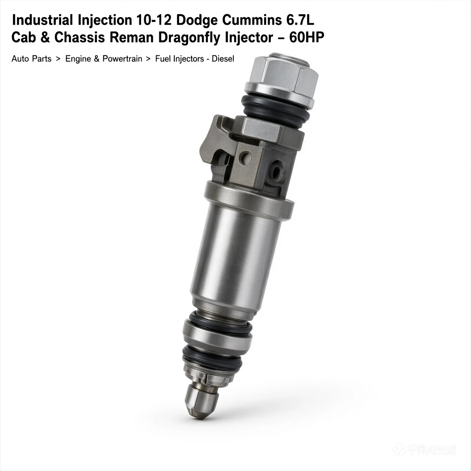 Industrial Injection 10-12 Dodge Cummins 6.7L Cab & Chassis Reman Dragonfly Injector - 60HP - product image