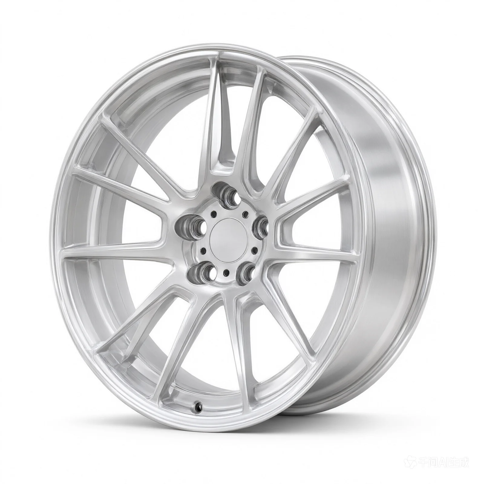 Vossen HF6-4 24X11 / 8X170 / ET0 / DEEP / 125.1 - Silver Polished - product image