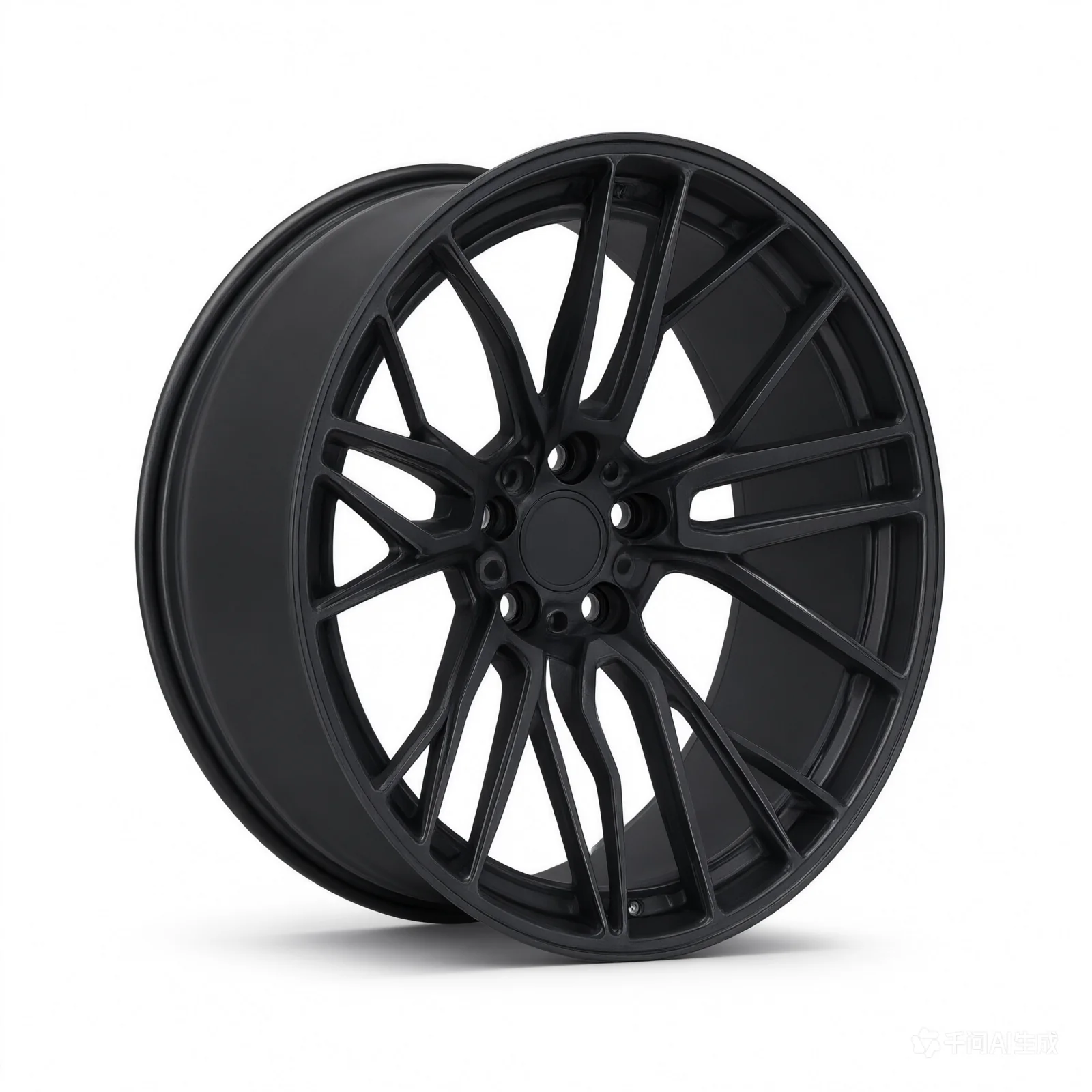 Vossen HF6-4 24X10 / 8X165.1 / ET20 / DEEP / 125.1 - Satin Black - product image