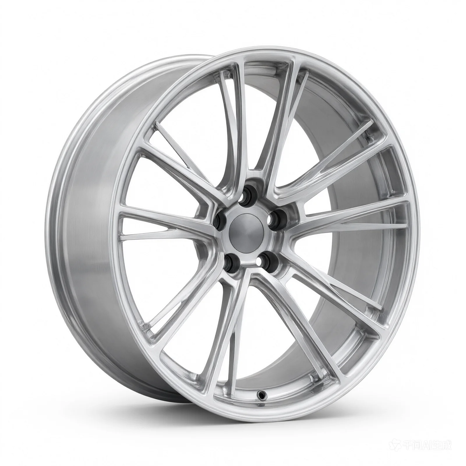 Vossen HF6-4 24X11 / 8X165.1 / ET0 / DEEP / 125.1 - Silver Polished - product image