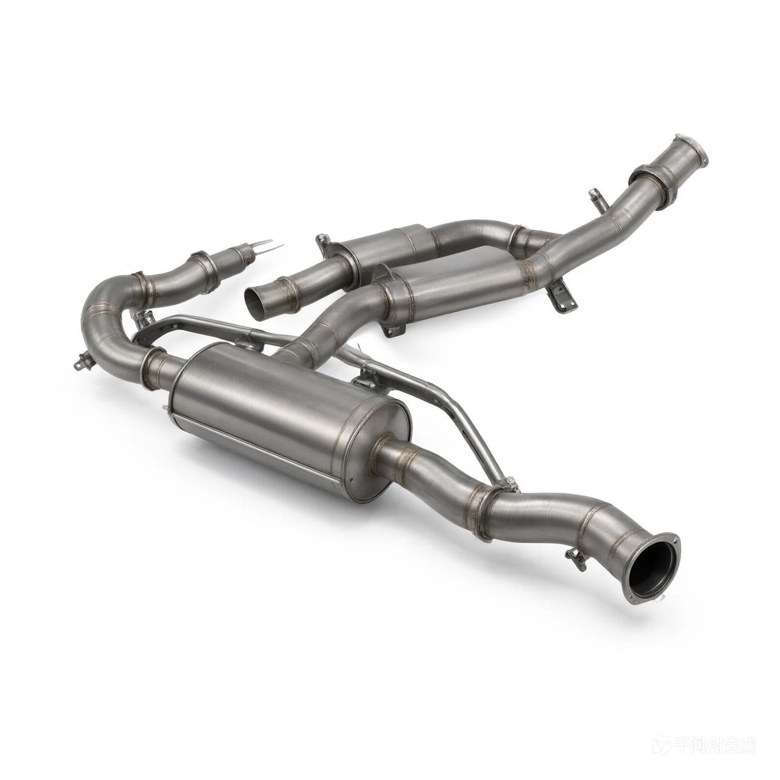 Revel 16-22 Toyota Tacoma V6 Double Cab 5ft Bed 3 In Medallion Trail Hart Exhaust Systemw/Gunmetal T