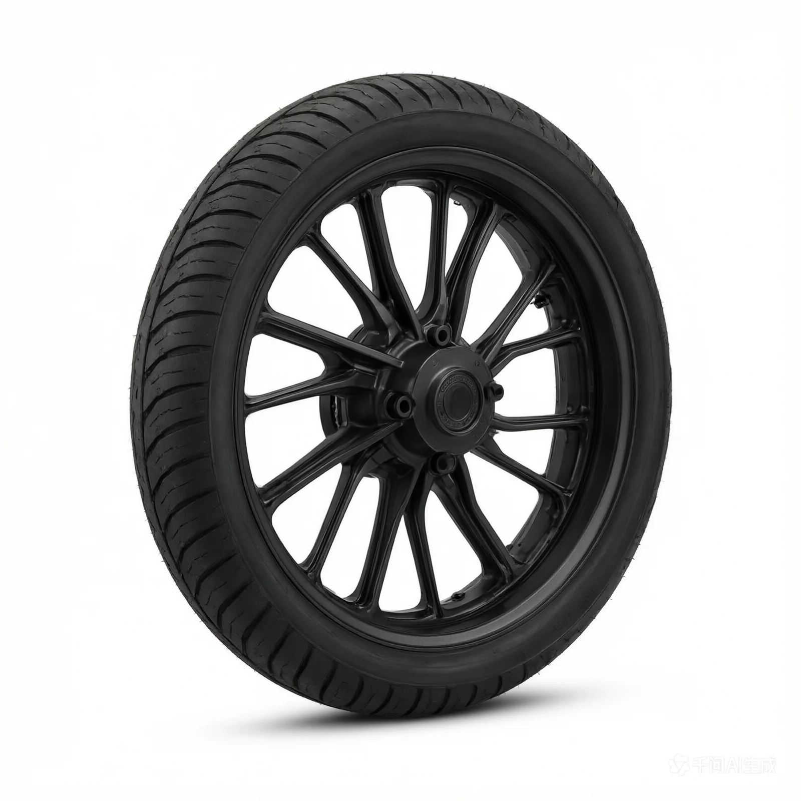 Performance Machine 09-26 Harley FLH FLT Revolution 19x3 Front Wheel ABS Dual Disc - Black - product image