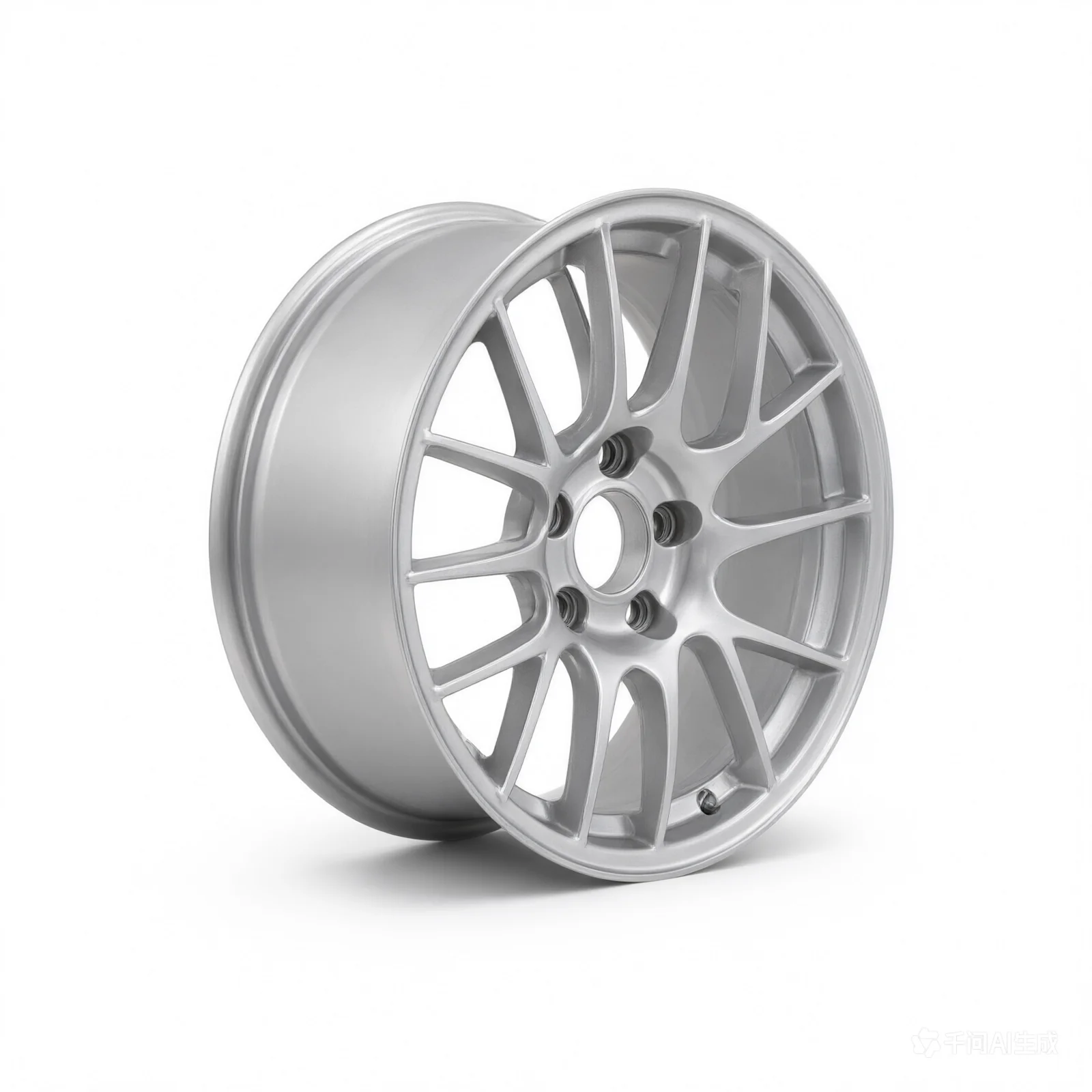 BBS TS-C 17x9in - 6x139.7 - 106.1 CB - ET0 - Satin Silver Wheel