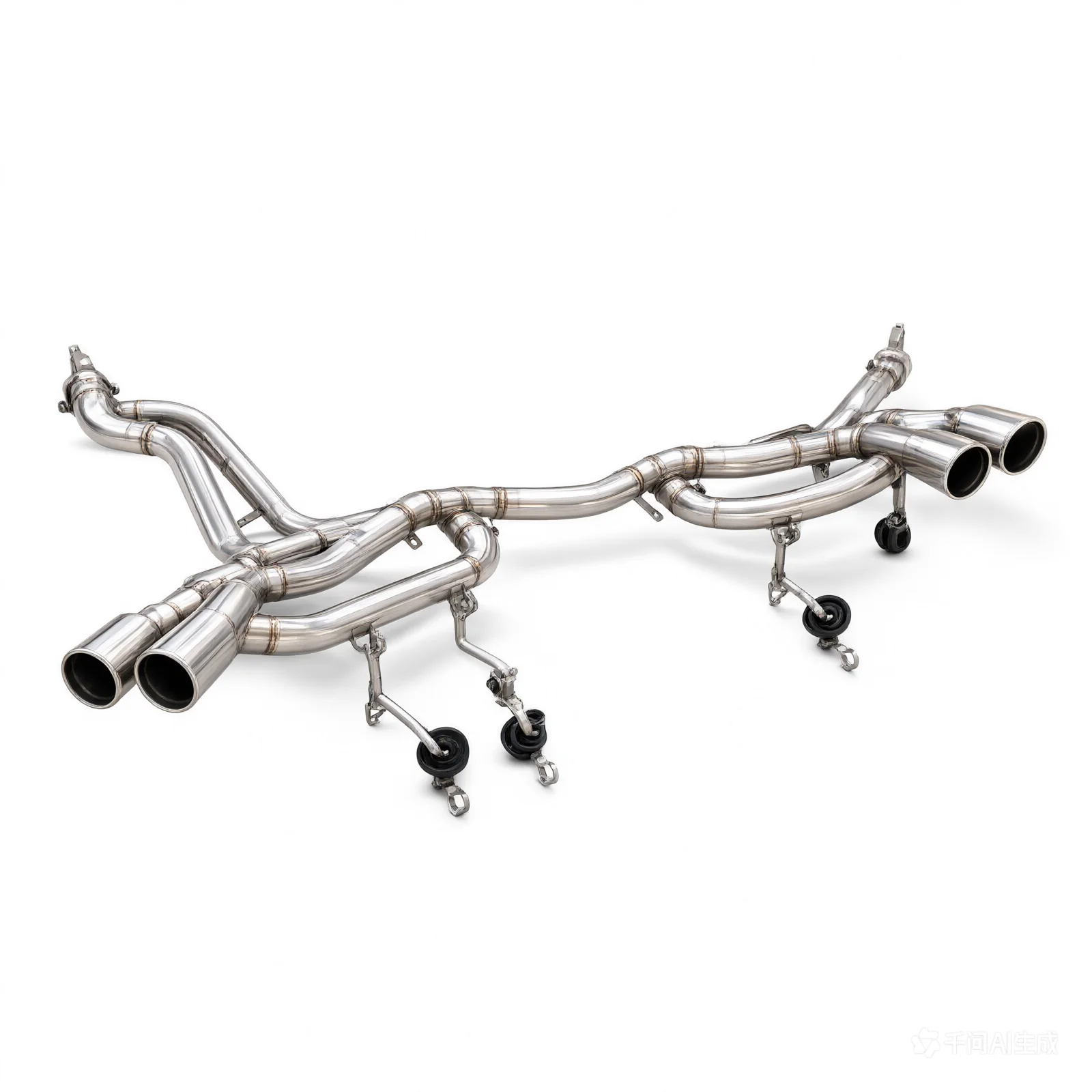 Gibson 20-26 Silverado Sierra 2500HD / 3500HD 6.6L Dual Split Cat Back Exhaust - product image