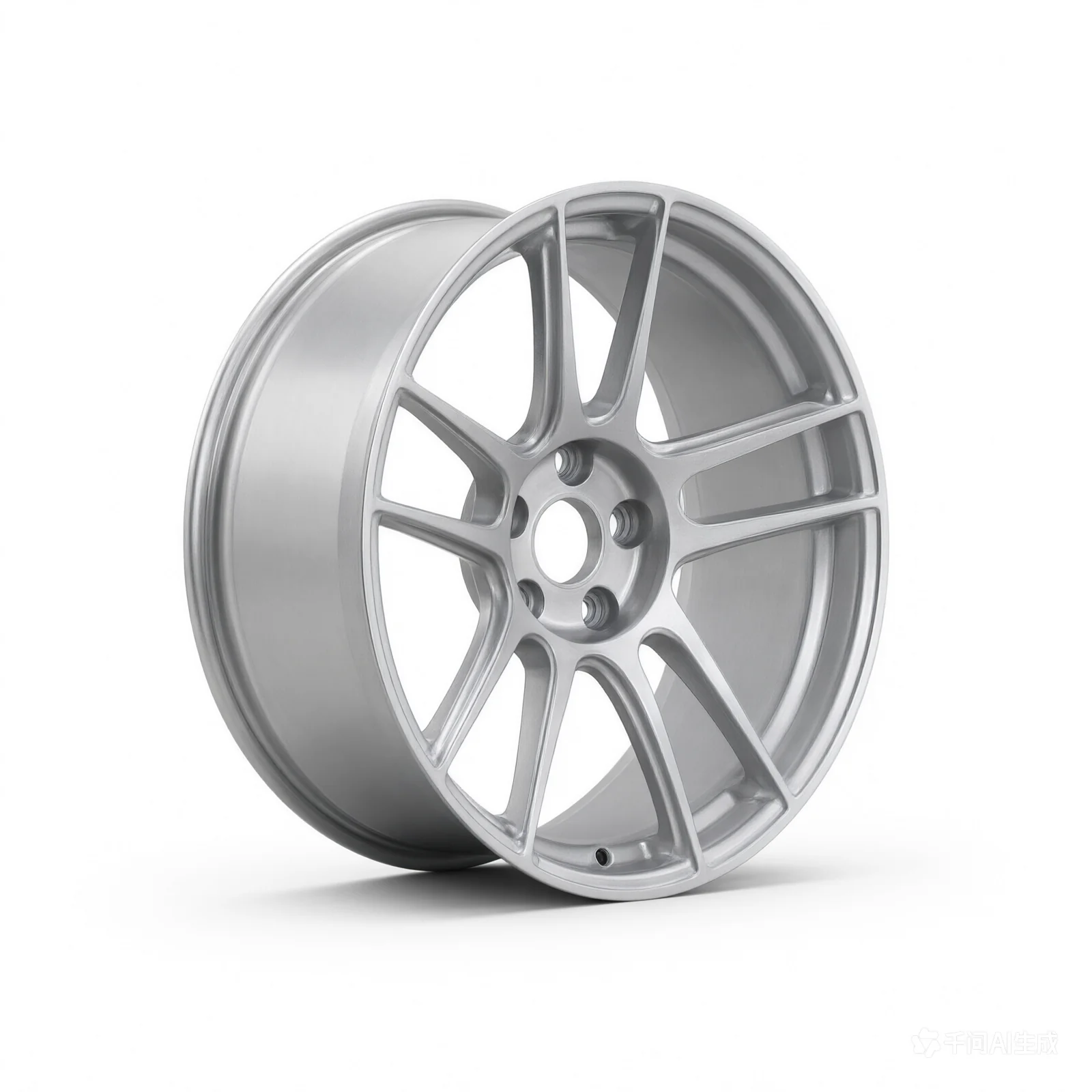 Vossen HF6-4 - 24x10 - ET25 - 6x139.7 - 78.1 - DEEP - SS - SATIN SILVER