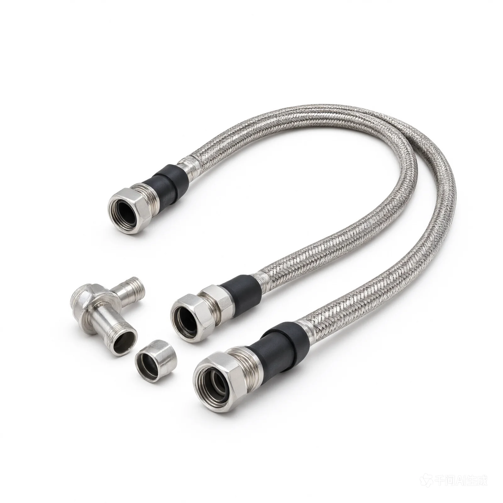 R1 88-92 Audi 80 Front/Rear Stainless Steel Brake Hose
