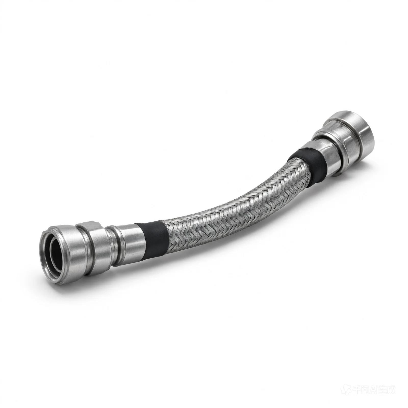 R1 08-15 Mitsubishi Lancer Rear Stainless Steel Brake Hose