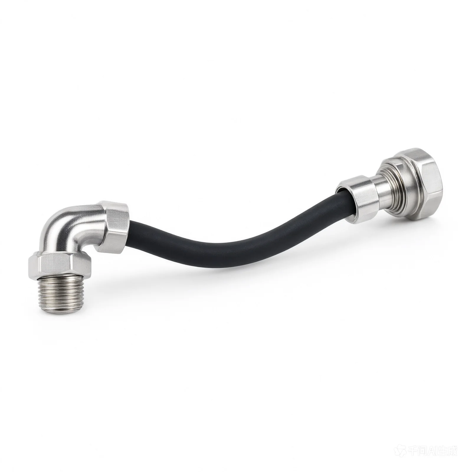R1 02-07 Mitsubishi Lancer Front Stainless Steel Brake Hose
