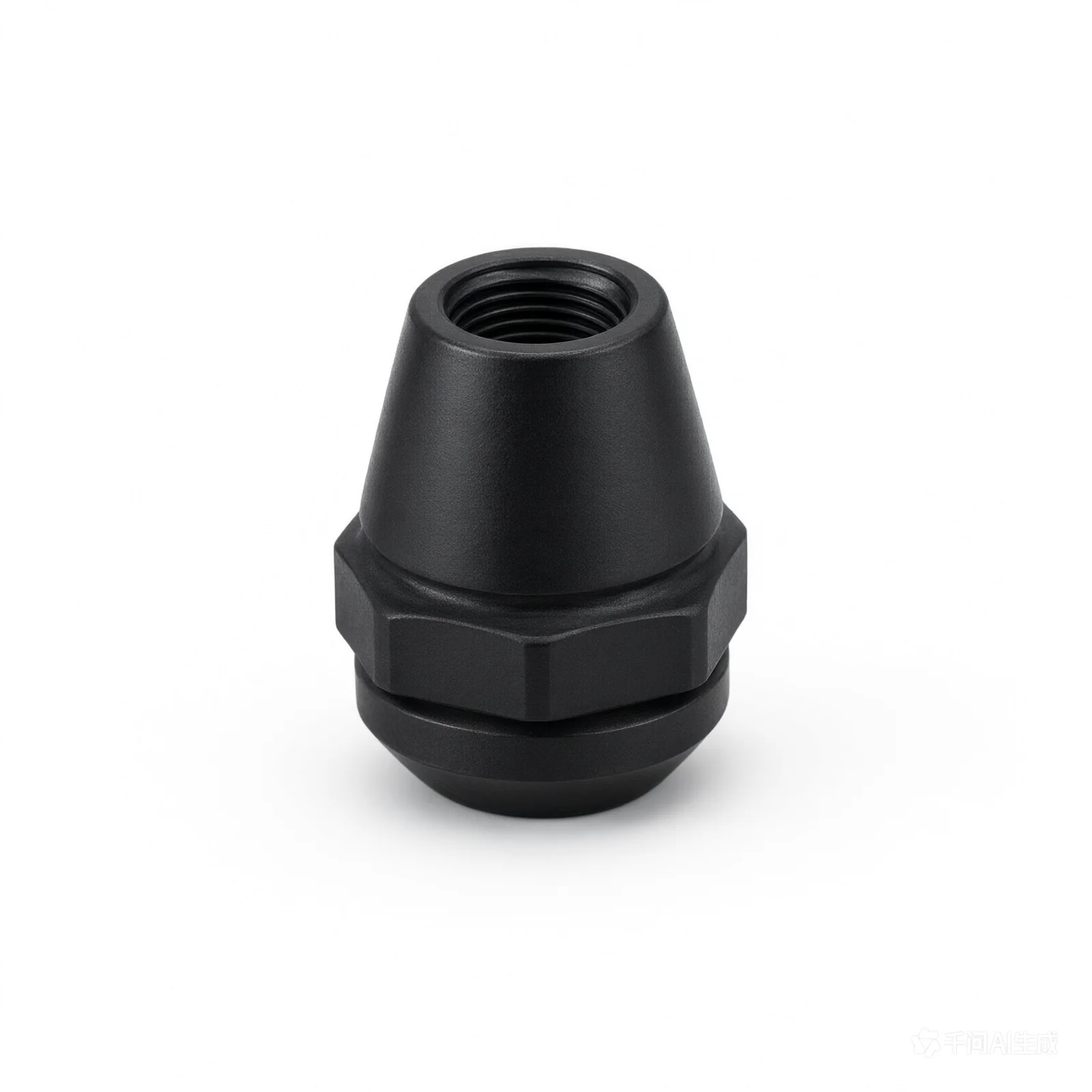Project Kics R40 M14 14X1.25 Iconix Lug Nut Replacement 1 PC - Black