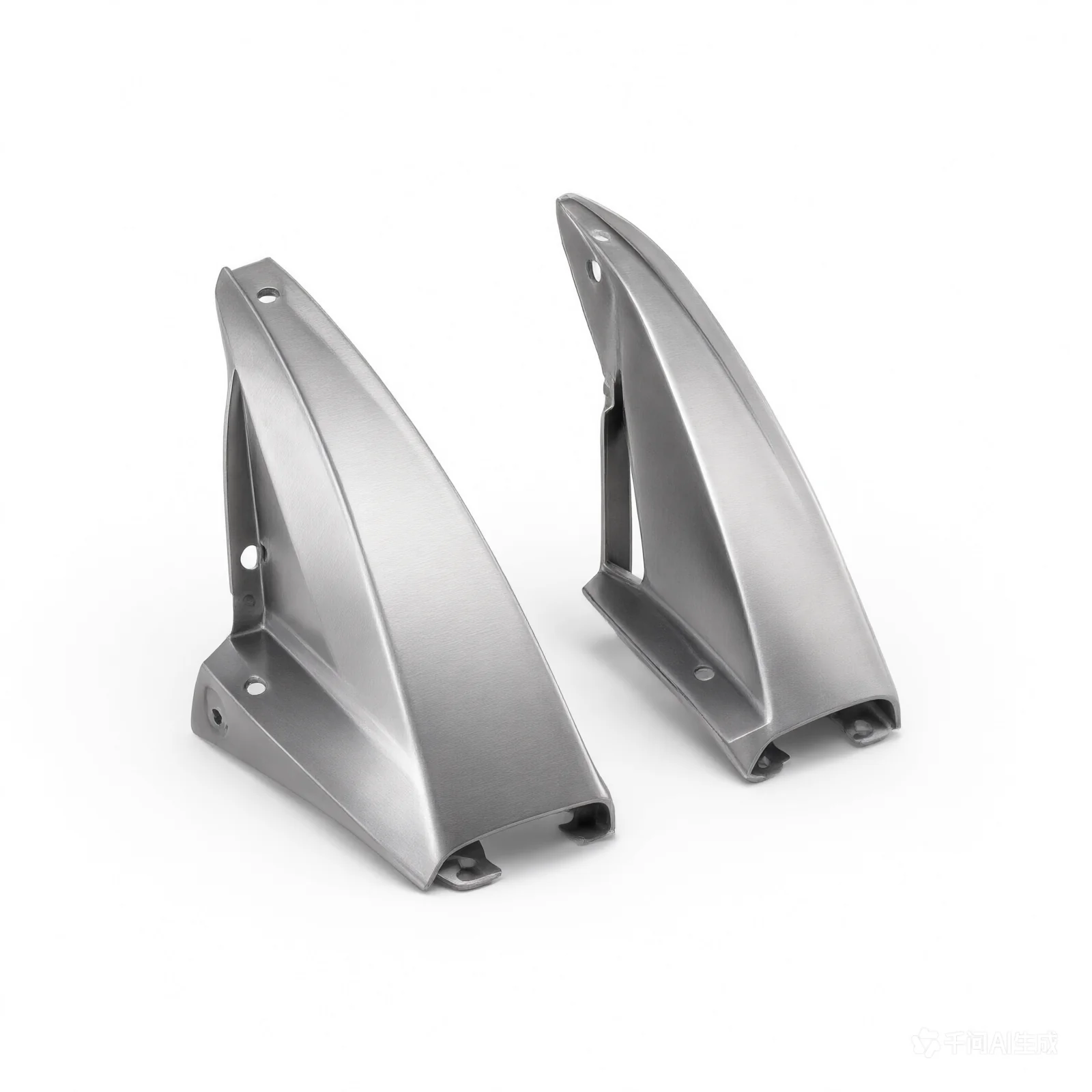 GrimmSpeed 15-21 Subaru WRX/STI Fender Shrouds - Titanium - product image