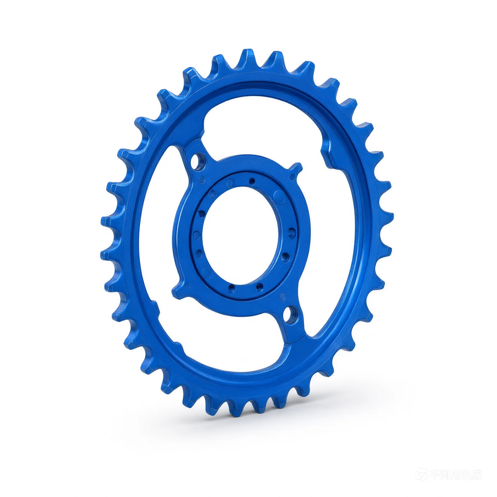 Vortex Racing 44 Tooth 420 Rear Sprocket - Blue