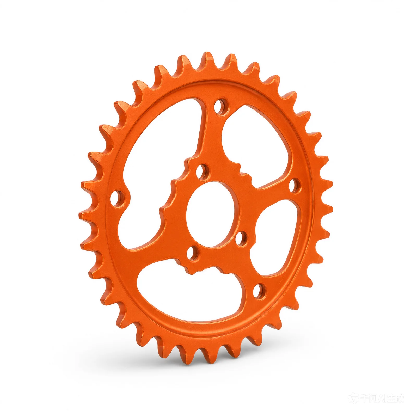 Vortex Racing V4 47 Tooth 520 Rear Sprocket - Orange