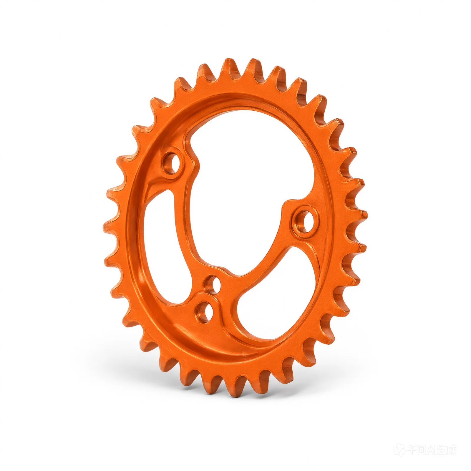 Vortex Racing 38 Tooth 520 Rear Sprocket - Orange