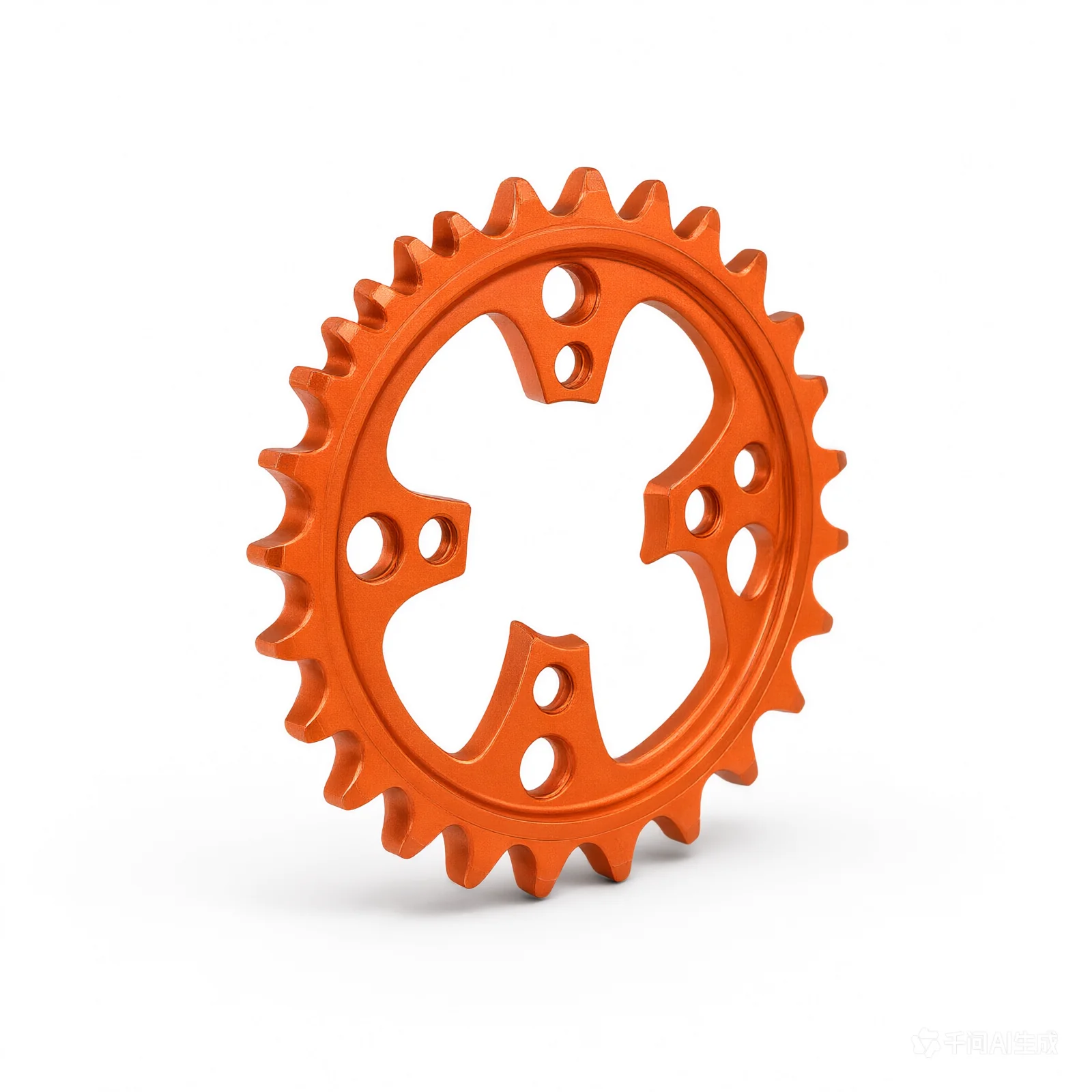 Vortex Racing V4 47 Tooth 525 Rear Sprocket - Orange