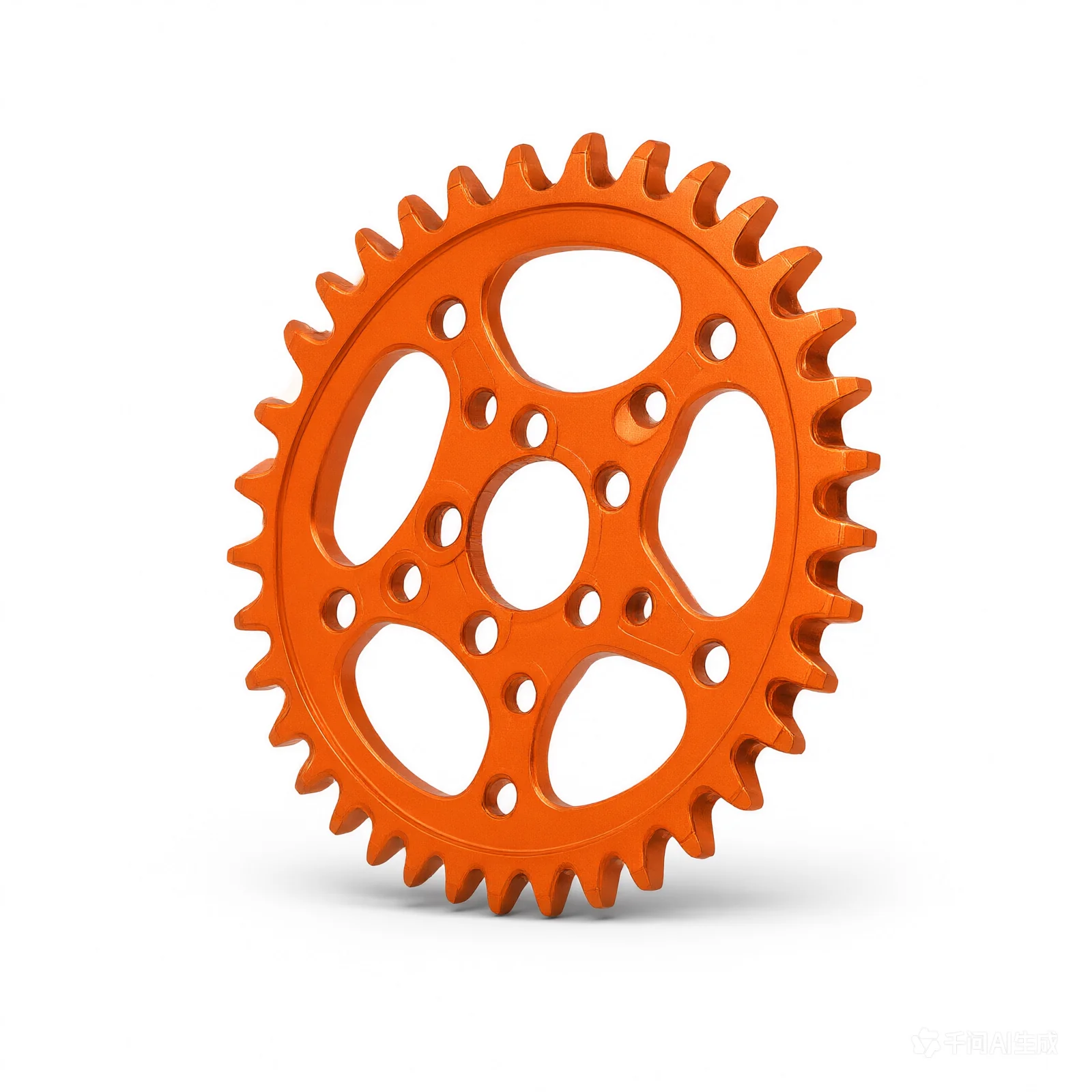 Vortex Racing V4 46 Tooth 520 Rear Sprocket - Orange