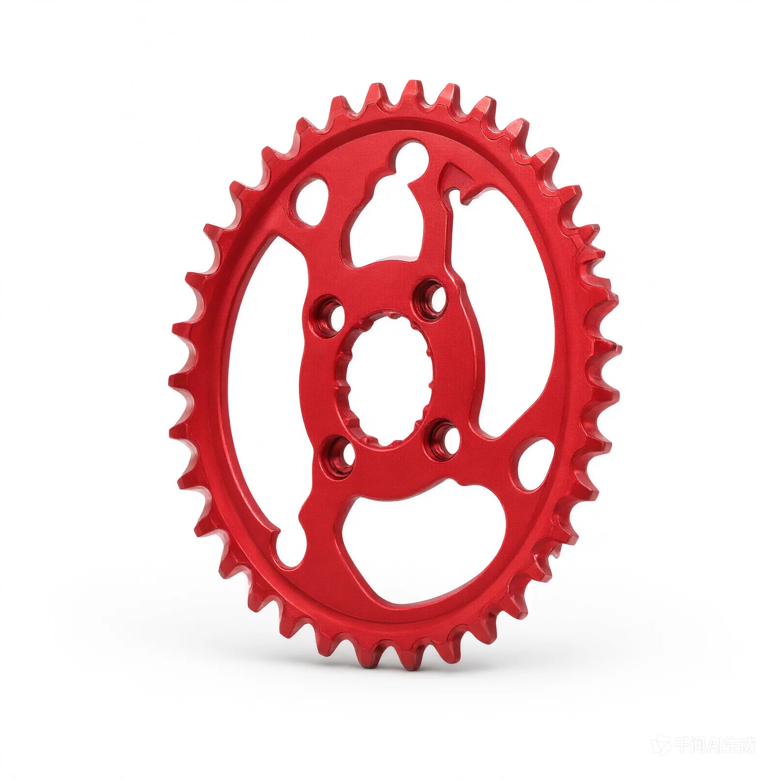 Vortex Racing V4 43 Tooth 520 Rear Sprocket - Red - product image
