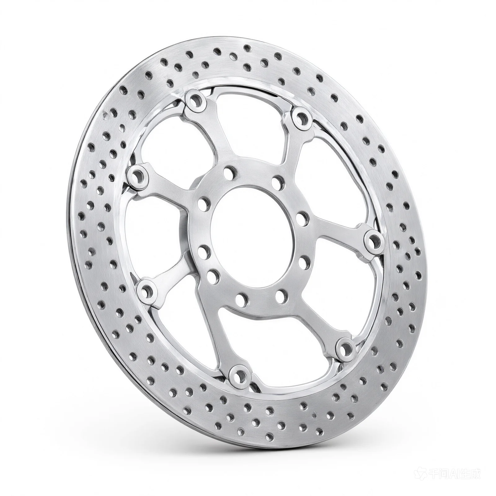 Performance Machine 00-05 Dyna DISC/CARR 11.5in Heathen Front - Chrome