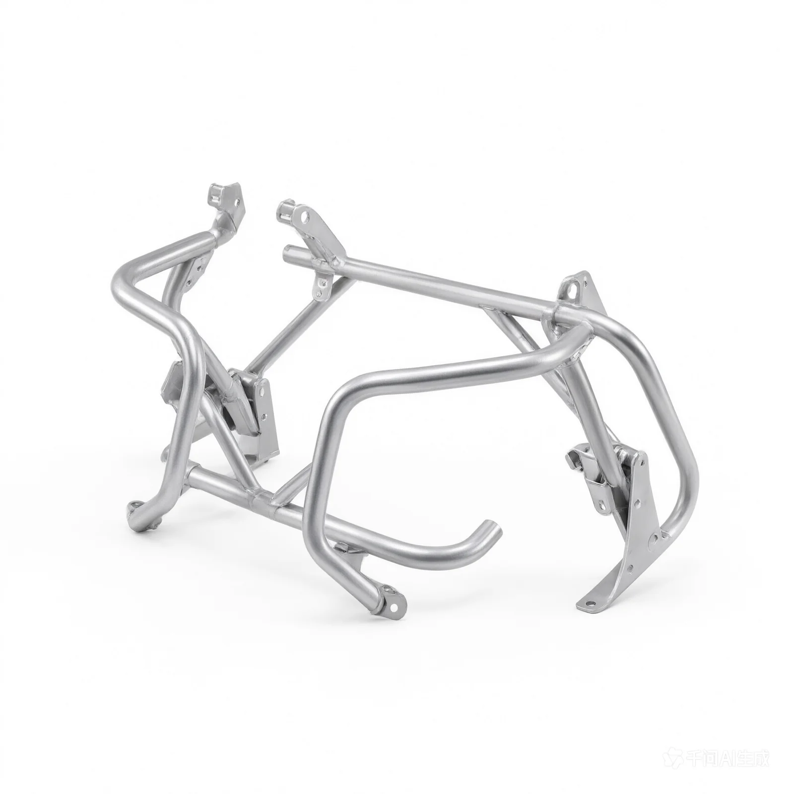 Wehrli 2019+ Honda Talon 1000X/R 2 Seat Rock Sliders -  Talon Silver - product image