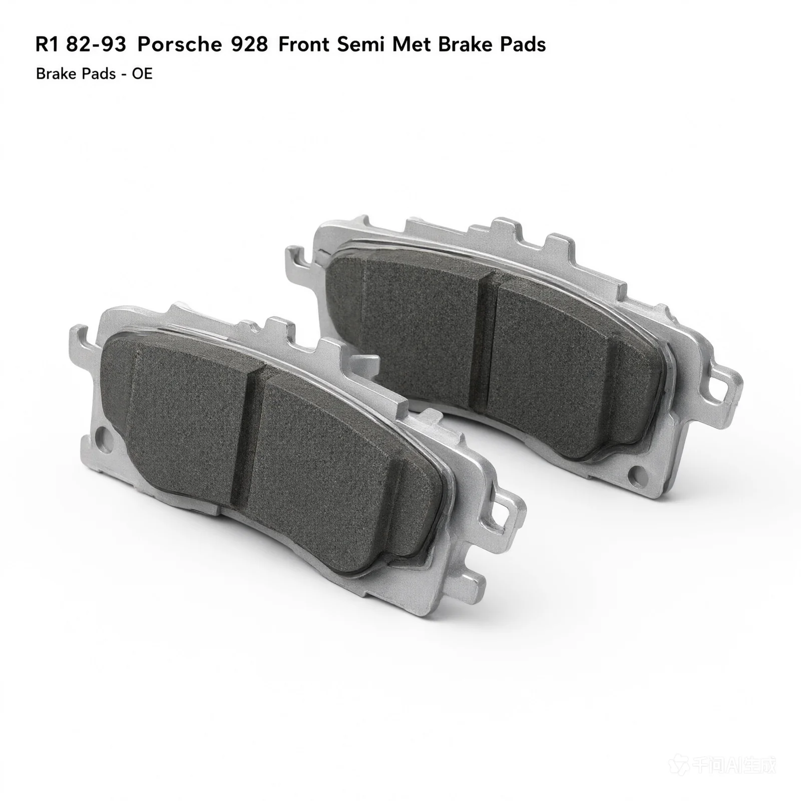 R1 82-93 Porsche 928 Front Semi Met Brake Pads