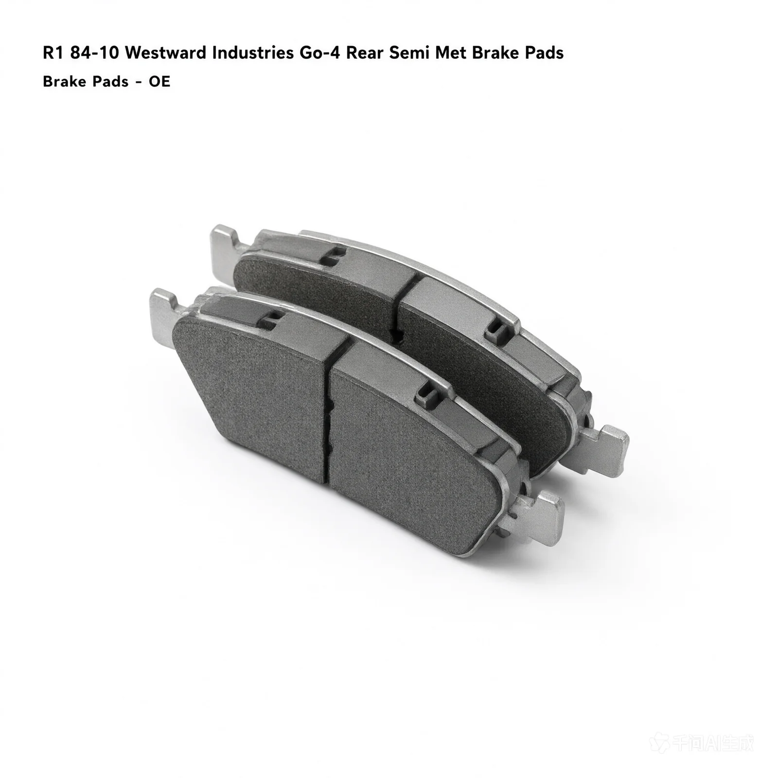 R1 84-10 Westward Industries Go-4 Rear Semi Met Brake Pads