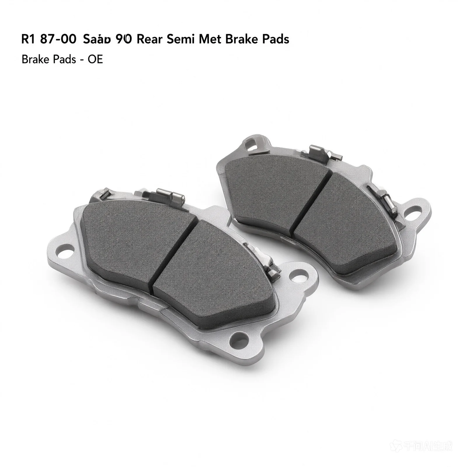 R1 87-00 Saab 900 Rear Semi Met Brake Pads