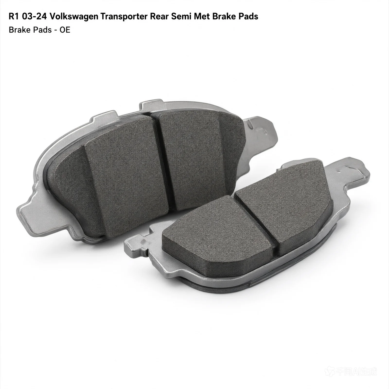 R1 03-24 Volkswagen Transporter Rear Semi Met Brake Pads
