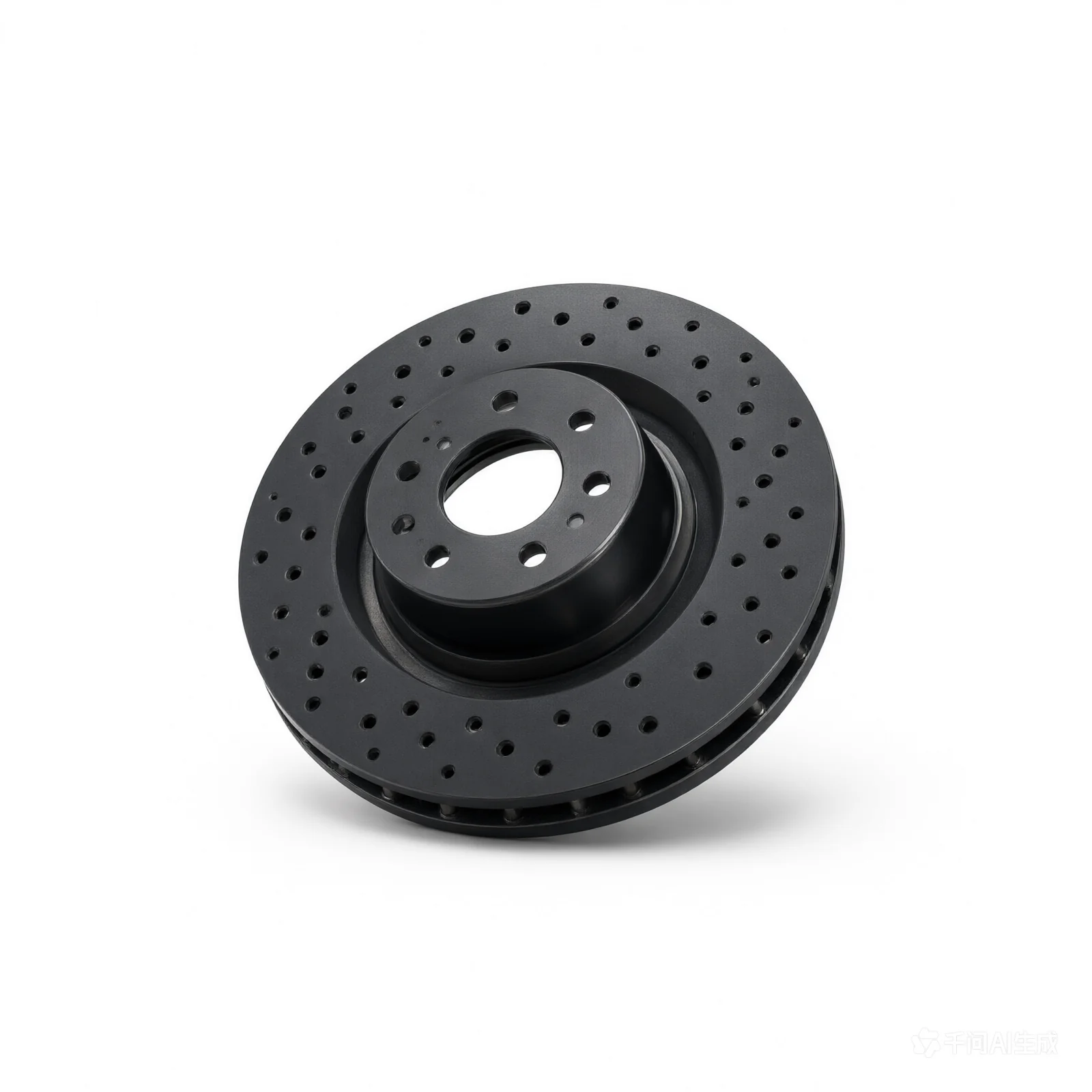 R1 02-08 Chevrolet Zafira Front Drilled Black Brake Rotor
