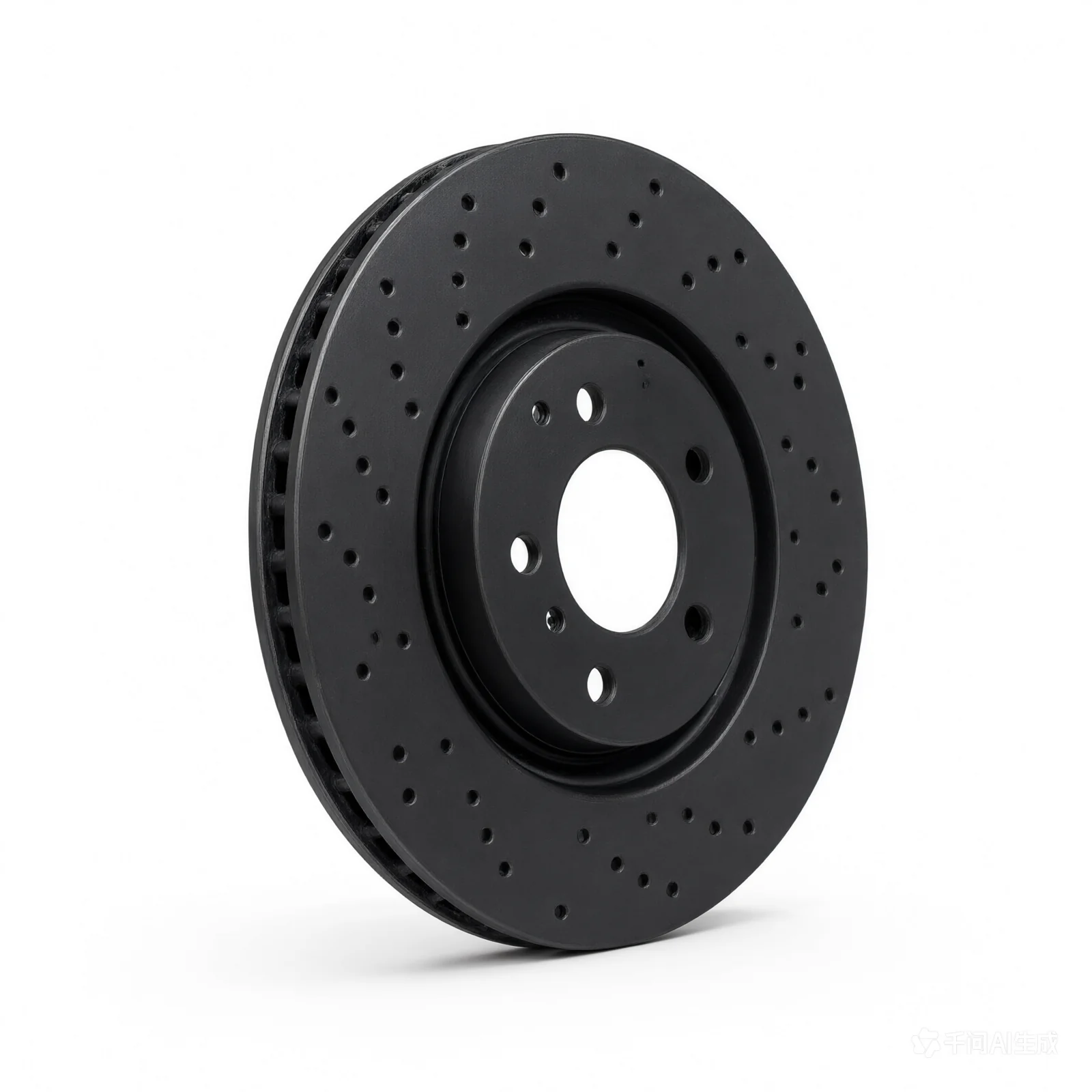 R1 22-24 Changan Cs35 Front Drilled Black Brake Rotor - product image