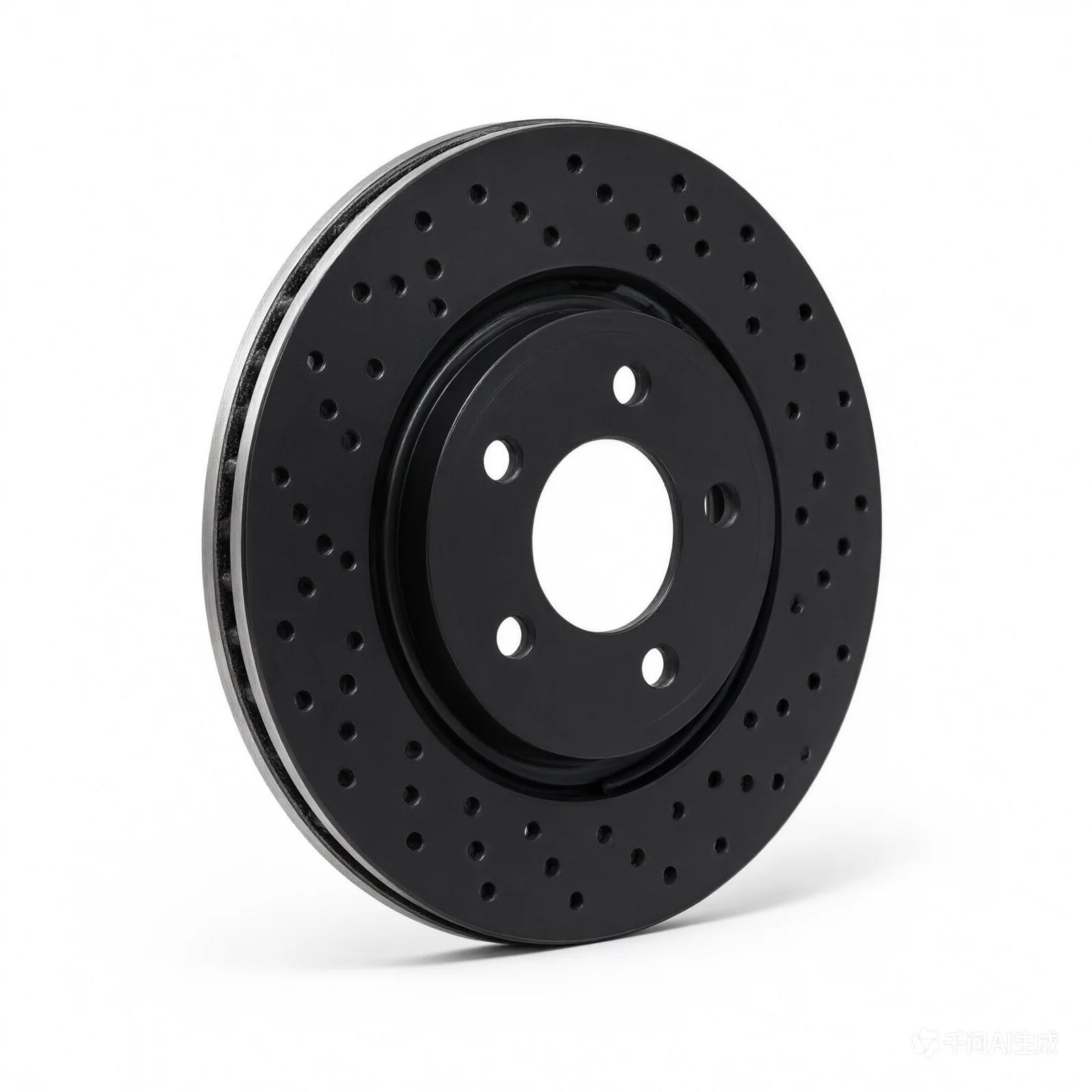 R1 23-23 Chirey Tiggo 8Pro Front Drilled Black Brake Rotor