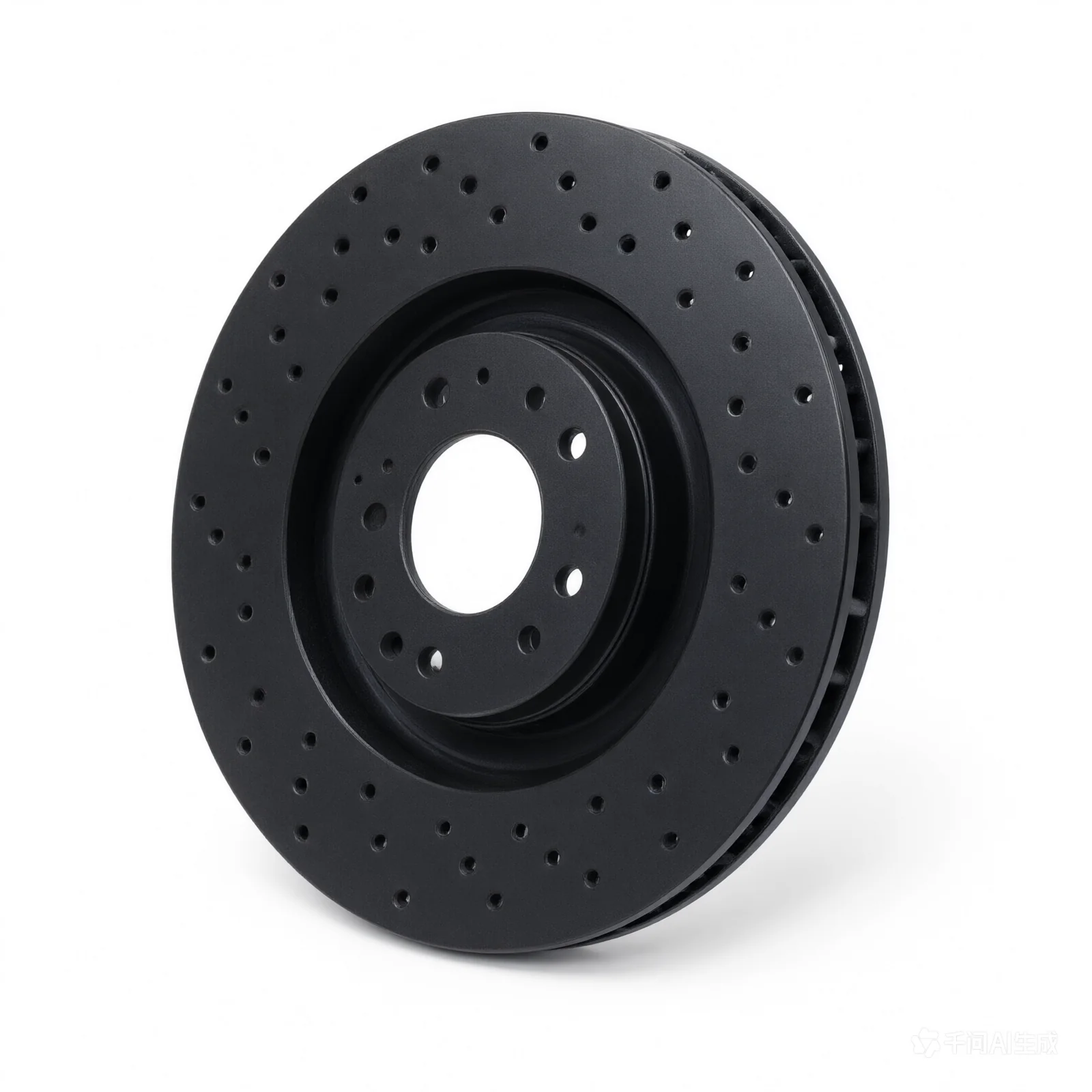 R1 21-22 Chevrolet Onix Front Drilled Black Brake Rotor - product image