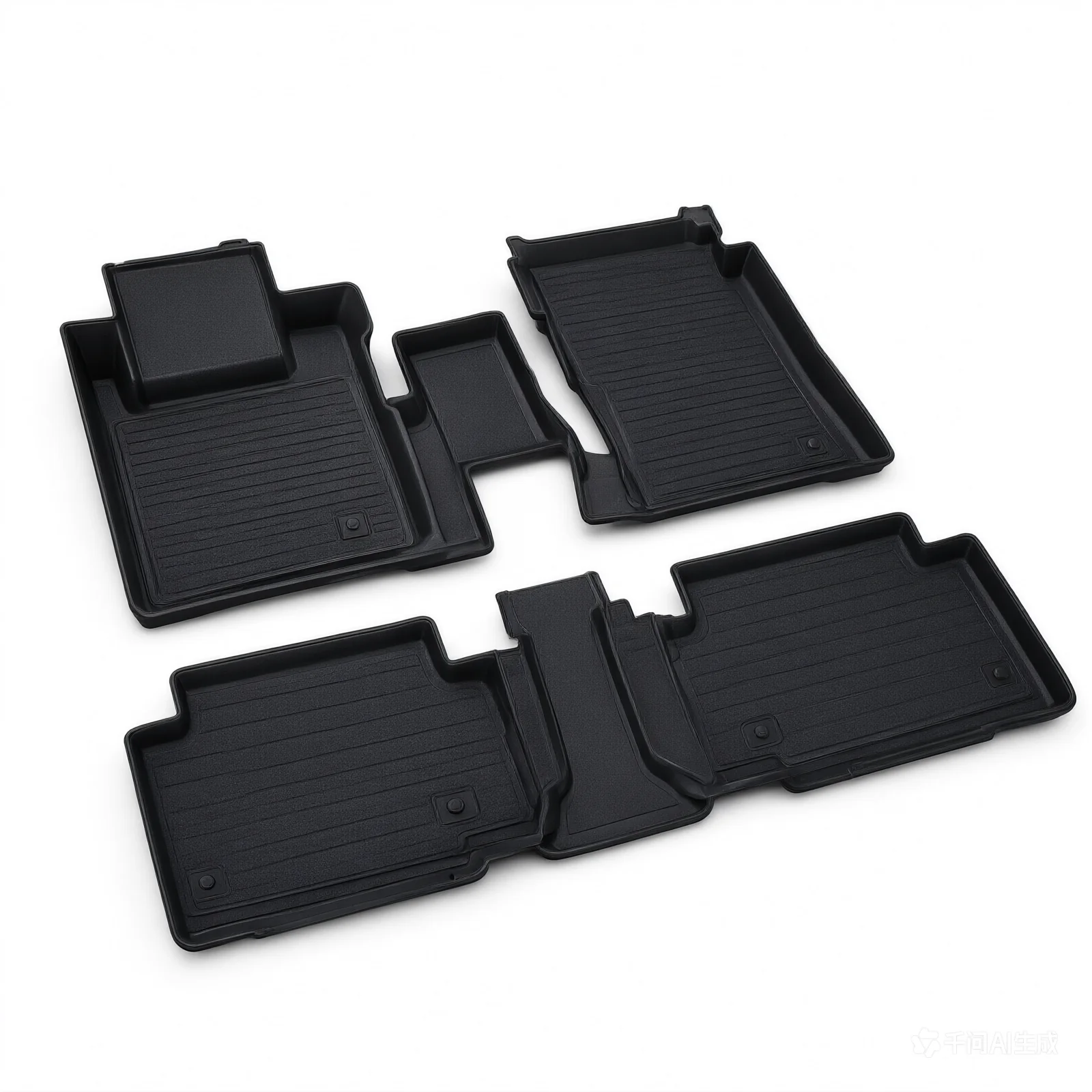 3D MAXpider 24-26 GM Silverado EV/Sierra EV Kagu Black R2