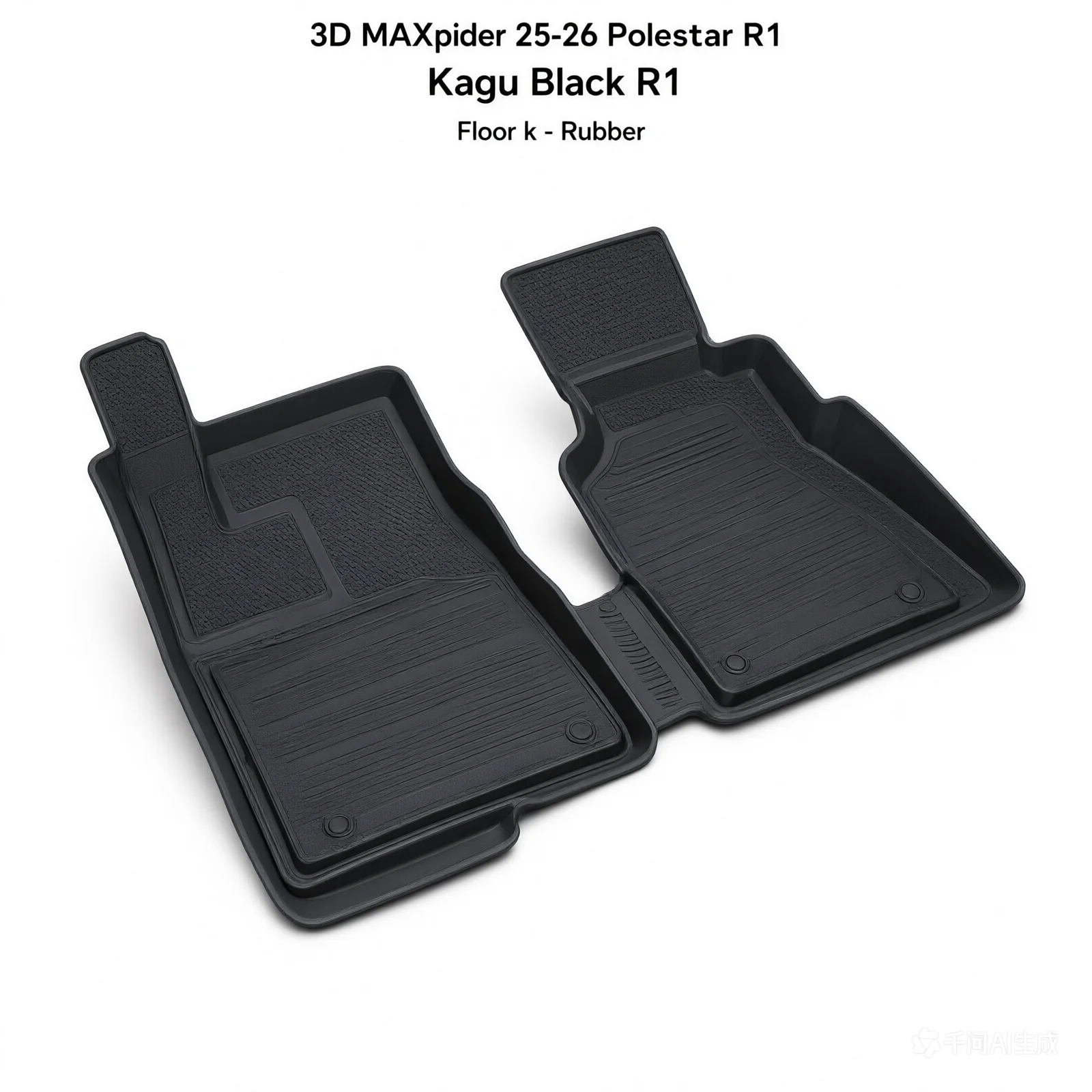 3D MAXpider 25-26 Polestar 3 Kagu Black R1