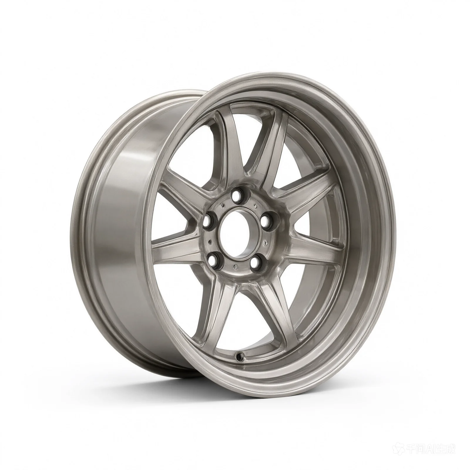 Method MR708 Bead Grip 18x9 / 8x180 / 12mm Offset / 5.44in BS / 130.81mm Bore - Gloss Titanium Wheel