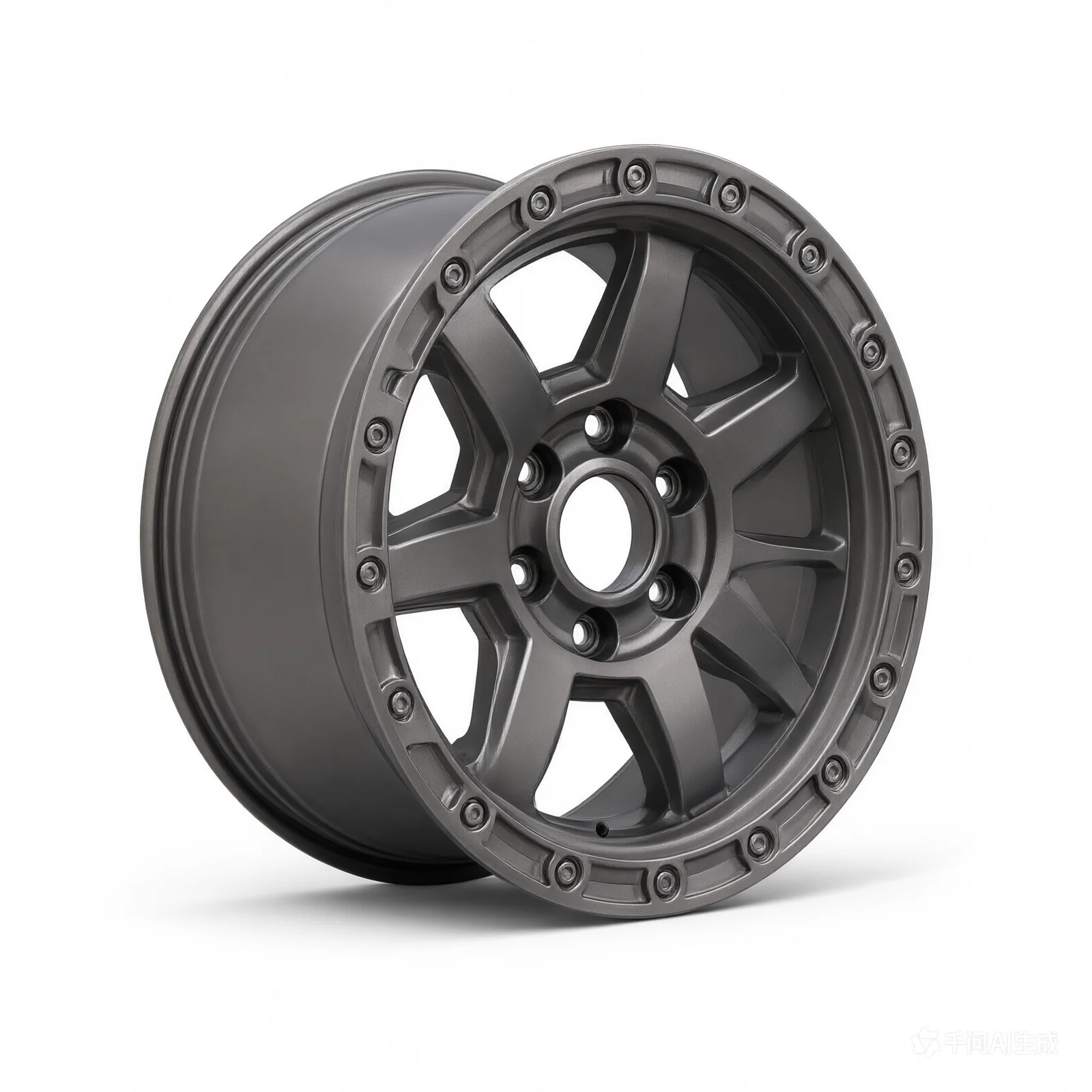 Method MR708 Bead Grip 17x8.5 / 8x170 / 0mm Offset / 4.72in BS / 130.81mm Bore - Glss Titanium Wheel