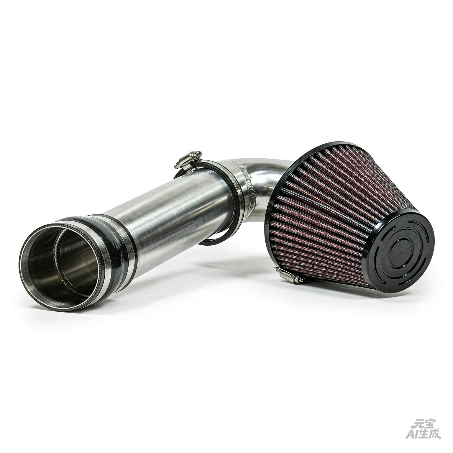 Wehrli 19-24 Cummins 6.7L Passenger (Hot) Side 3.5in Intercooler Pipe - Chevy Orange - product image