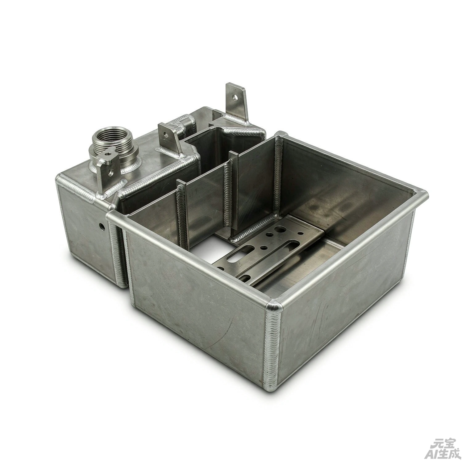 Wehrli 19-24 Cummins 6.7L Passenger (Hot) Side 3.5in Intercooler Pipe - Bengal Red - product image